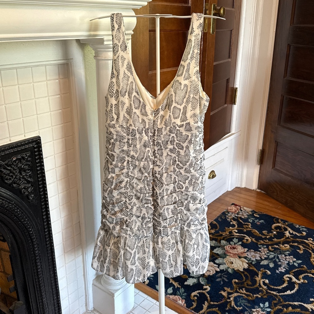 She + Sky snakeskin‎ gathered dress. NWT. - Picture 5 of 6